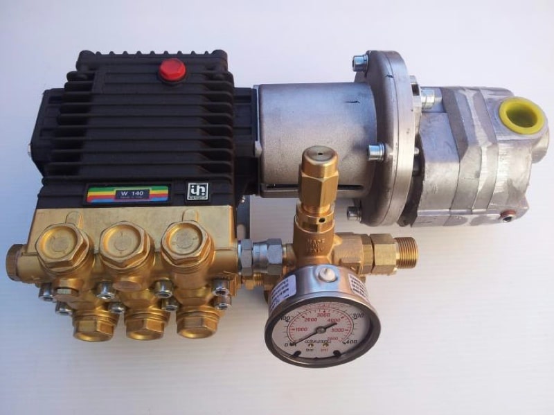 Hydraulic Powered Cold Water 12-140HYD 2100PSI 12LPM Hydraulic Driven Pressure