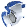 Concentric Type B-Fly Valve Wafer Style Valve Cutaway - supplier in rockhampton