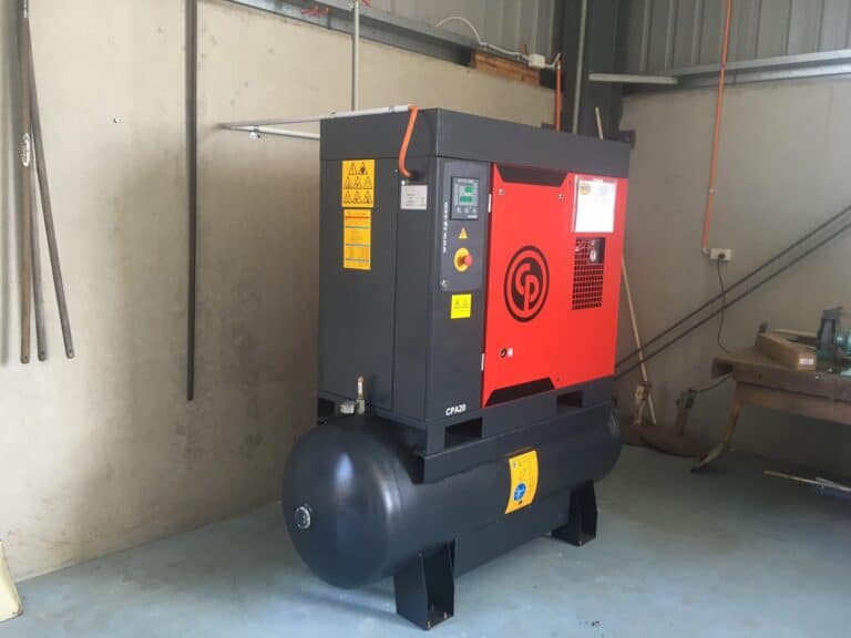 Servicing An Air Compressor